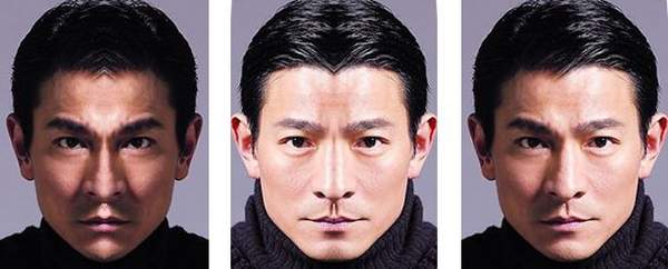 完全对称的面部